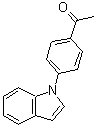 CAS#: 25700-07-6, 1-[4-(1H-Indol-1-Yl)Phenyl]Ethanone