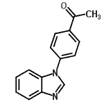 CAS#: 25700-10-1, 1-[4-(1H-Benzimidazol-1-Yl)Phenyl]Ethanone