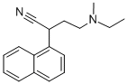 CAS#: 2572-71-6, 4-(Ethyl-Methylamino)-2-Naphthalen-1-Ylbutanenitrile