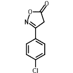 CAS 登录号：25755-85-5， 3-(4-氯苯基)-1,2-恶唑-5(4H)-酮