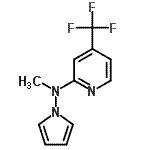 CAS#: 257862-74-1, N-Methyl-N-(1H-Pyrrol-1-Yl)-4-(Trifluoromethyl)-2-Pyridinamine