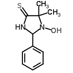 CAS 登录号：257869-91-3， 1-羟基-5,5-二甲基-2-苯基-4-咪唑烷硫酮