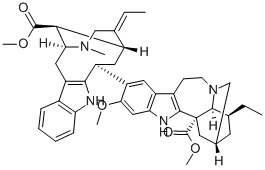 CAS#: 2580-82-7, 13-Methoxy-12-[(3a)-17-methoxy-17-oxovobasan-3-yl]-ibogamine-18-carboxylic acid methyl ester