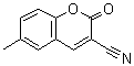 CAS 登录号：25816-61-9， 6-甲基-2-氧代-2H-苯并吡喃-3-甲腈
