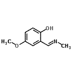 CAS#: 258354-69-7, 4-Methoxy-2-[(E)-(Methylimino)Methyl]Phenol