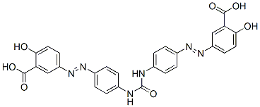 CAS#: 25849-26-7, 3,3'-(Carbonylbis(Imino-4,1-Phenyleneazo))Bis(6-Hydroxybenzoic Acid)