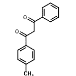 CAS 登录号：25855-99-6， 1-(4-甲基苯基)-3-苯基-1,3-丙烷二酮