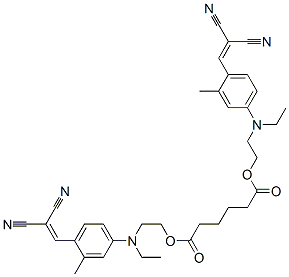 CAS#: 25857-05-0, Bis[2-[[4-(2,2-Dicyanovinyl)-3-Methylphenyl]Ethylamino]Ethyl] Adipate