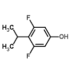 CAS#: 258874-91-8, 3,5-Difluoro-4-Isopropylphenol