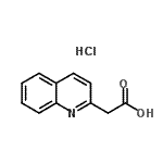 CAS#: 25888-68-0, 2-Quinolinylacetic Acid Hydrochloride (1:1)