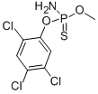 CAS#: 2591-66-4, Phosphoramidothioicacid O-Methyl O-(2,4,5-Trichlorophenyl) Ester