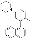 CAS 登录号：25913-53-5， 1-[4-甲基-3-(1-萘基)己基]哌啶