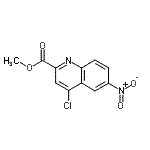 CAS#: 259196-22-0, Methyl 4-Chloro-6-Nitro-2-Quinolinecarboxylate