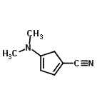 CAS#: 259198-54-4, 4-(Dimethylamino)-1,3-Cyclopentadiene-1-Carbonitrile