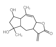 CAS#: 25941-24-6, (3aR)-3aalpha,4,4aalpha,5,6,7,7abeta,9aalpha-Octahydro-5alpha,7alpha-Dihydroxy-5,8-Dimethyl-3-Methyleneazuleno[6,5-b]Furan-2(3H)-One