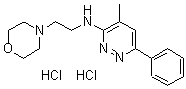 CAS#: 25953-17-7, 3-(2-Morpholinoethylamino)-4-Methyl-6-Phenylpyridazine Dihydrochloride