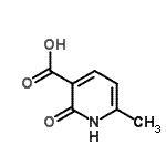 CAS#: 259537-47-8, 2-Hydroxy-6-Methylnicotinic Acid