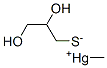 CAS 登录号：2597-95-7， 2,3-二羟基丙硫基-甲基汞