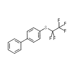 CAS 登录号：25979-01-5， 4-[(五氟乙基)硫基]联苯