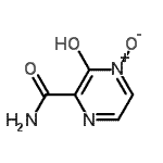 CAS#: 259793-94-7, 3-Hydroxy-2-Pyrazinecarboxamide 4-Oxide