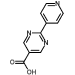 CAS#: 259807-47-1, 2-(4-Pyridinyl)-5-Pyrimidinecarboxylic Acid