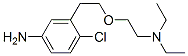 CAS#: 26064-92-6, 4-Chloro-3-[2-[2-(Diethylamino)Ethoxy]Ethyl]Aniline