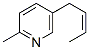 CAS 登录号：26091-12-3， (Z)-5-(丁-2-烯基)-2-甲基吡啶