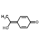 CAS#: 261172-42-3, 4-(1-Hydroxyethylidene)-2,5-Cyclohexadien-1-One