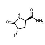 CAS 登录号：261623-76-1， (4S)-4-氟-5-氧代-D-脯氨酰胺