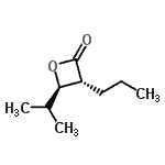 CAS#: 261627-52-5, (3R,4R)-4-Isopropyl-3-Propyl-2-Oxetanone