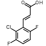 CAS#: 261762-48-5, (2E)-3-(2-Chloro-3,6-Difluorophenyl)Acrylic Acid