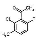 CAS#: 261762-63-4, 1-(2-Chloro-6-Fluoro-3-Methylphenyl)Ethanone