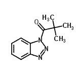 CAS 登录号：26179-83-9， 1-(1H-苯并三唑-1-基)-2,2-二甲基-1-丙酮