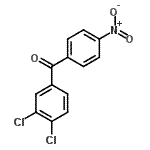 CAS#: 26189-47-9, (3,4-Dichlorophenyl)(4-Nitrophenyl)Methanone