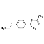 CAS 登录号：261955-90-2， 1-(4-乙氧基苯基)乙基乙酸酯