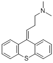 CAS 登录号：2622-24-4， N,N-二甲基-3-噻吨-9-亚基丙-1-胺盐酸盐