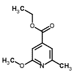 CAS#: 262296-07-1, Ethyl 2-Methoxy-6-Methylisonicotinate