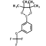 CAS 登录号：262376-31-8， 4,4,5,5-四甲基-2-[3-(三氟甲氧基)苯基]-1,3,2-二氧硼戊环