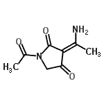 CAS#: 262378-98-3, (3Z)-1-Acetyl-3-(1-Aminoethylidene)-2,4-Pyrrolidinedione