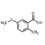 CAS#: 26246-30-0, 2-Methyl-5-(Methylsulfanyl)Benzoic Acid