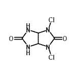 CAS#: 26248-98-6, 1,3-Dichlorotetrahydroimidazo[4,5-d]Imidazole-2,5(1H,3H)-Dione