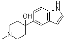 CAS#: 262593-61-3, 4-(1H-Indol-5-Yl)-1-Methyl-4-Piperidinol