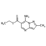 CAS#: 2627-58-9, Ethyl 7-Amino-2-Methylpyrazolo[1,5-a]Pyrimidine-6-Carboxylate