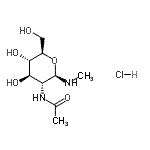 CAS#: 262849-64-9, 2-Acetamido-2-Deoxy-N-Methyl-beta-D-Glucopyranosylamine Hydrochloride (1:1)