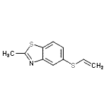 CAS#: 262860-04-8, 2-Methyl-5-(Vinylsulfanyl)-1,3-Benzothiazole