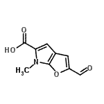 CAS 登录号：263010-24-8， 2-甲酰基-6-甲基-6H-呋喃并[2,3-b]吡咯-5-羧酸