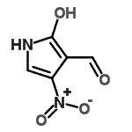 CAS#: 263144-36-1, 2-Hydroxy-4-Nitro-1H-Pyrrole-3-Carbaldehyde