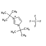 CAS 登录号：263163-17-3， 1,3-二(2-甲基-2-丙基)-1H-咪唑-3-鎓四氟硼酸盐