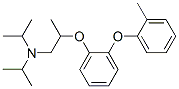 CAS 登录号：26321-14-2， N,N-二异丙基-2-[2-(邻甲苯氧基)苯氧基]丙胺