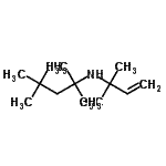CAS 登录号：263255-01-2， 2,4,4-三甲基-N-(2-甲基-3-丁烯-2-基)-2-戊胺